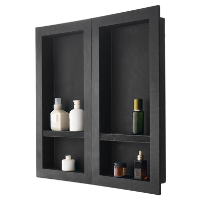 VEVOR Ντουζιέρα με εσοχή 40,6 x 81,3 + Ράφι τοίχου 40,6 x 81,3 cm για μπάνιο