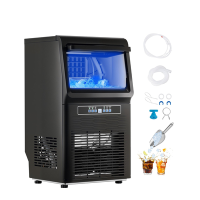 VEVOR Commercial Ice Maker Ανεξάρτητη Μηχανή Ντουλάπας 80lbs/24H 36 Ice Cubes