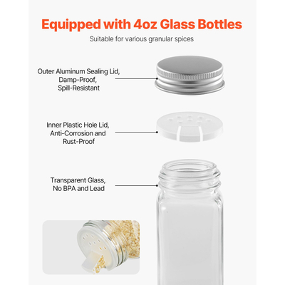 Organizer VEVOR Spice Rack Organizer για Ντουλάπα Κουζίνας 23x16 in