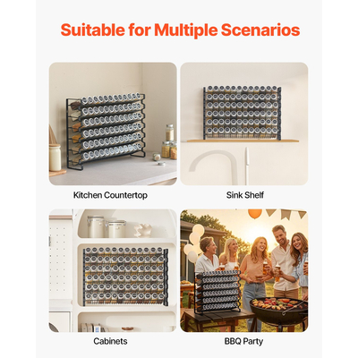 Organizer VEVOR Spice Rack Organizer για Ντουλάπα Κουζίνας 23x16 in