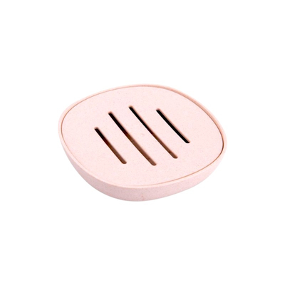 Σαπουνοθήκη μπάνιου πλαστική - Light Pink - 21628