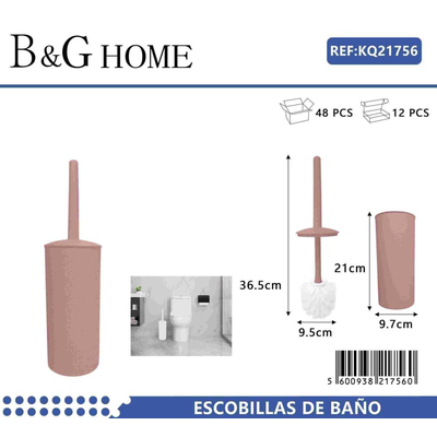 Βουρτσάκι τουαλέτας - Πιγκάλ - Pink - 21756