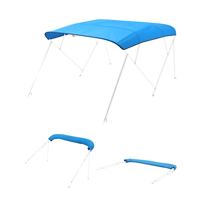 VEVOR 4 μπλούζες μπιμίνι Bow Bow 96"Lx(97"-103")W Αντικατάσταση Τέντας Μπλε Pacific