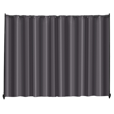 VEVOR Room Divider Φορητό πάνελ Διαχωριστικό δωματίου με ρόδες Privacy Screen Grey