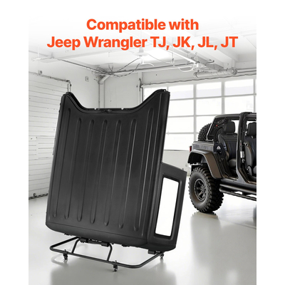 Κινητό στιβαρό καλάθι αποθήκευσης VEVOR για Jeep Wrangler TJ, JK, JL, JT