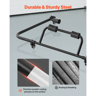 Κινητό στιβαρό καλάθι αποθήκευσης VEVOR για Jeep Wrangler TJ, JK, JL, JT