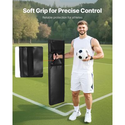 VEVOR 42,5 ιντσών Ποδοσφαιρικό Ποδόσφαιρο για Επίδειξη Μπλοκαρίσματος, Εξοπλισμός 2 τεμαχίων