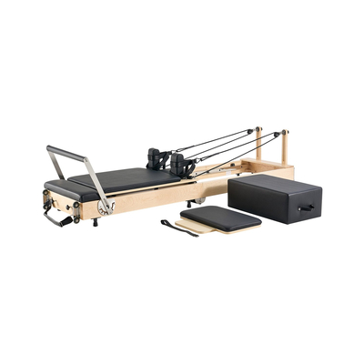 Εξοπλισμός γυμναστικής για το σπίτι VEVOR Foldable Pilates Reformer Wooden Pilates Machine