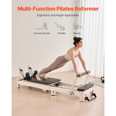 Πτυσσόμενο μηχάνημα Pilates Reformer VEVOR Εξοπλισμός γυμναστικής για το σπίτι