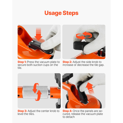 Βεντούζα VEVOR Seamless Seam Setter 5" για σύνδεση και ισοπέδωση ραφών πάγκου