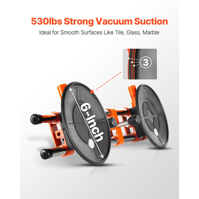 VEVOR Seamless Seam Setter 6" βεντούζα για σύνδεση και ισοπέδωση ραφών πάγκου