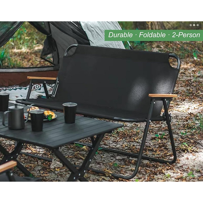 Πτυσσόμενη πολυθρόνα camping - Διθέσια - 1617 - 170112 - Black