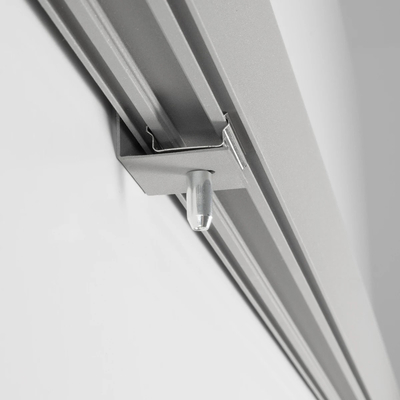 GLOBOSTAR® ALP-LINEAR LUMILINE 61765-3M Επιφανειακό / Κρεμαστό Προφίλ Αλουμινίου με Λευκό Γαλακτερό Πατητό Κάλυμμα για Ταινίες LED IP20 - Γκρι Ανθρακί Ματ - Μ300 x Π3.5 x Υ7cm