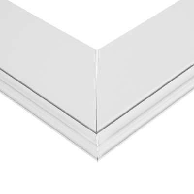 GLOBOSTAR® ALP-CORNER-IN90 LUMILINE 61769 Επιφανειακό / Κρεμαστό Προφίλ Αλουμινίου Γωνία με Λευκό Γαλακτερό Πατητό Κάλυμμα για Ταινίες LED IP20 - Λευκό Ματ - Μ30 x Π3.5 x Υ7cm