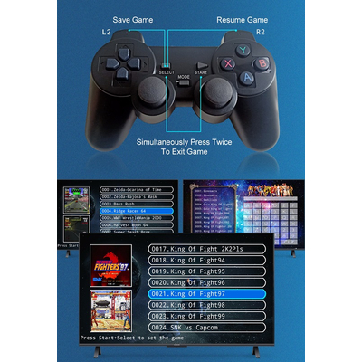 Φορητή κονσόλα παιχνιδιών Stick & TV Box με 2 χειριστήρια - Q9 MAX - 812341