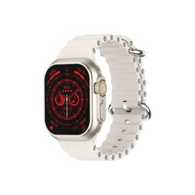 Σετ Smartwatch με 3 λουράκια - Z02 Mini - 064991 - White