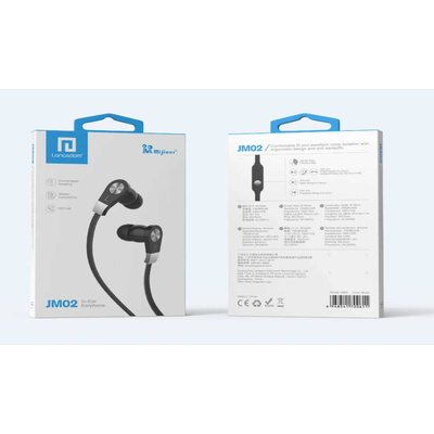 Ενσύρματα ακουστικά - JM-02 - 700611 - Black