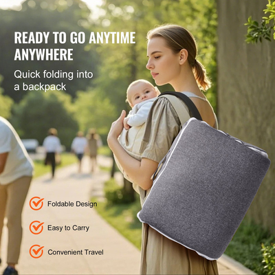 VEVOR Baby Lounger Baby Nest Sleeeper για νεογέννητο 100% βαμβάκι με προσκέφαλο