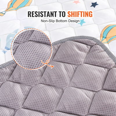 VEVOR 59"x79" παιδικό χαλάκι παιχνιδιού Παιδικό χαλάκι που σέρνεται μαλακό δάπεδο χαλάκι παιδικής δραστηριότητας