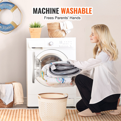 VEVOR 59"x79" παιδικό χαλάκι παιχνιδιού Παιδικό χαλάκι που σέρνεται μαλακό δάπεδο χαλάκι παιδικής δραστηριότητας