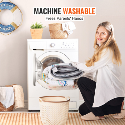 VEVOR 50"x50" παιδικό χαλάκι παιχνιδιού Παιδικό χαλάκι που σέρνεται μαλακό δάπεδο χαλάκι παιδικής δραστηριότητας