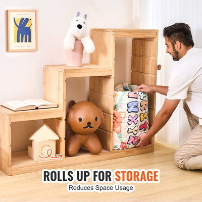 VEVOR 50"x50" παιδικό χαλάκι παιχνιδιού Παιδικό πατάκι ερπυσμού δαπέδου μαλακό παχύρρευστο χαλάκι