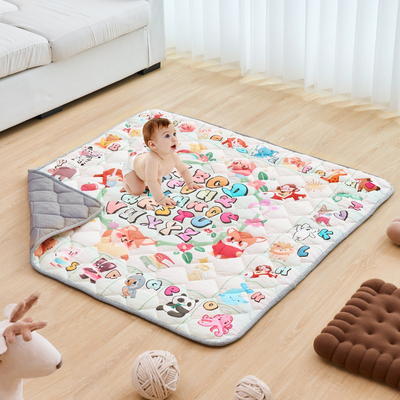 VEVOR 50"x50" παιδικό χαλάκι παιχνιδιού Παιδικό πατάκι ερπυσμού δαπέδου μαλακό παχύρρευστο χαλάκι