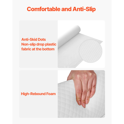 Προφυλακτήρας κρεβατιού VEVOR Toddlers 52 σε αντιολισθητικό αφρό κρεβατιού προστατευτικός προφυλακτήρας ράγας ελαφρύς