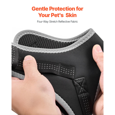 Ρυθμιζόμενος γονατωτός νάρθηκας πρόσθιου χιαστού συνδέσμου για σκύλους VEVOR για το αριστερό πίσω πόδι, για ανακούφιση από τον πόνο