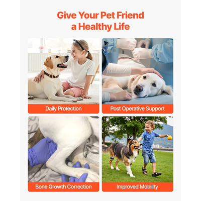 VEVOR Στήριγμα ισχίου για σκύλους, ιμάντας δυσπλασίας ισχίου για κατοικίδια, ανακούφιση από τον πόνο στις αρθρώσεις