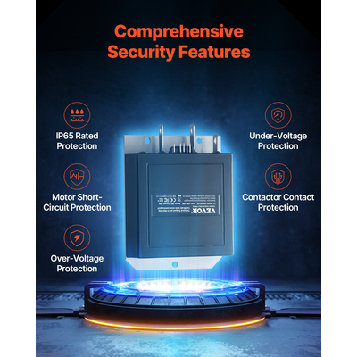 VEVOR Ελεγκτής καροτσιού γκολφ 36V 350A Ελεγκτής ταχύτητας για μοντέλα EZGO 1206-4301