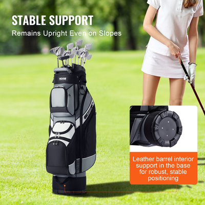 Τσάντα VEVOR 41" για καλάθι γκολφ με 14 Way Organizer Divider Top 13 Pockets Dust Cover