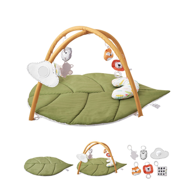 VEVOR Baby Play Gym Mat Tummy Time Activity Mat με 6 Sensory Toy 42,9" x 33,5