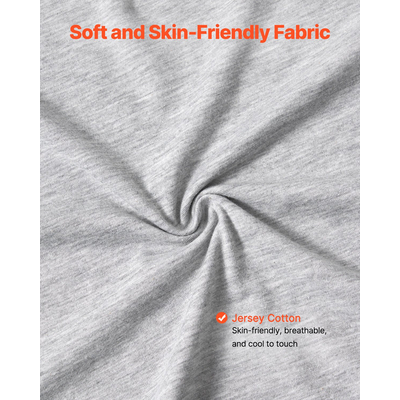 VEVOR Μαξιλάρι εγκυμοσύνης σε σχήμα U Ολόσωμο μαξιλάρι εγκυμοσύνης Μαλακό και αναπνεύσιμο