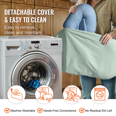 Βρεφική ξαπλώστρα VEVOR Βρεφική ξαπλώστρα 100% βαμβακερή μαλακή βρεφική φωλιά με 2 καλύμματα