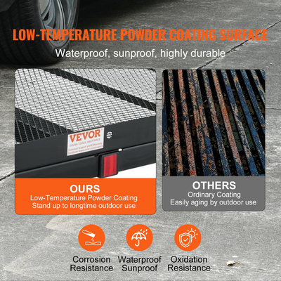 Βάση μεταφοράς σκούτερ για αναπηρική καρέκλα VEVOR με αναδιπλούμενη ράμπα 500LBS 45,3"x25,6