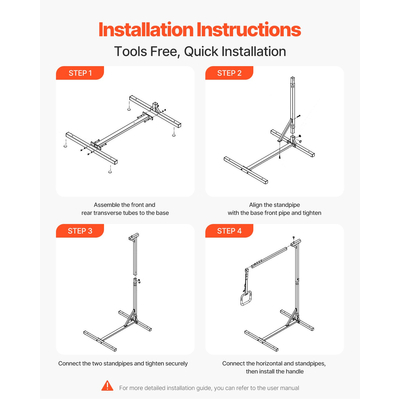 Τραπεζοειδής Μπάρα VEVOR για Κινητικότητα Κρεβατιού, Χωρητικότητα 250 LBS, Ελεύθερη Τραπεζοειδής Μπάρα