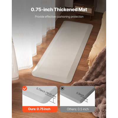 VEVOR Φθινοπωρινό χαλάκι για ηλικιωμένους 3/4 ιντσών Παχύ στρώμα προστασίας από πτώση 24 x 70 ιντσών