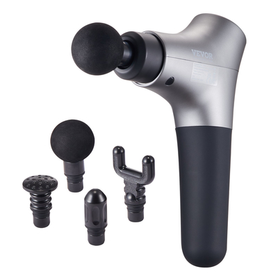 VEVOR Πιστόλι μασάζ Deep Tissue Percussion Muscle Massager με 6 ταχύτητες 4 κεφαλές