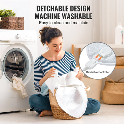 VEVOR Θέρμανση Τραπεζιού Μασάζ Θερμαντική Επιφάνεια SPA Μασάζ Κρεβάτι Θερμότερη Fleece 71" x 30