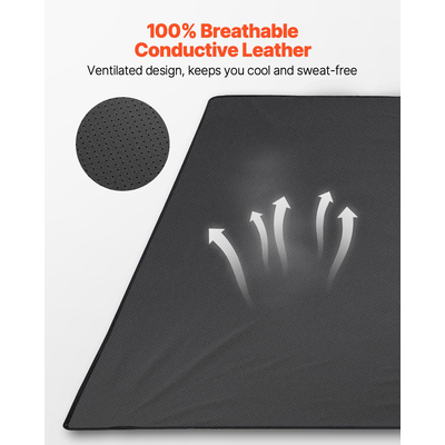 Χαλάκι γείωσης VEVOR 73 x 54 σε στρώμα γείωσης με κορδόνι για ενεργειακό άγχος ύπνου