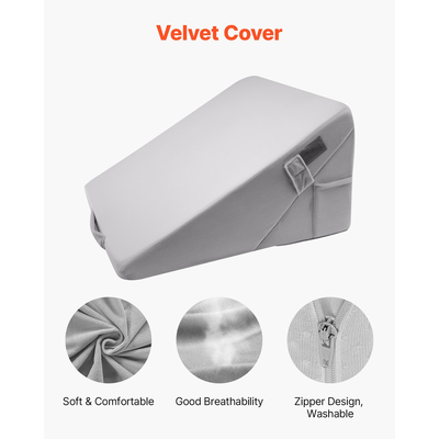 Ορθοπεδικό μαξιλάρι VEVOR με ρυθμιζόμενο σκελετό, πλενόμενο για ύπνο με πίσω πόδια και αυχένα