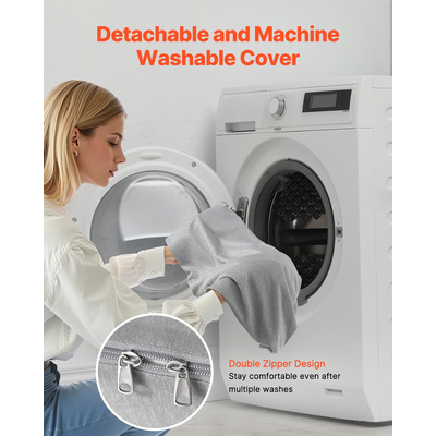 VEVOR Μαξιλάρι εγκυμοσύνης σε σχήμα G Ολόσωμο μαξιλάρι εγκυμοσύνης Μαλακό και αναπνεύσιμο