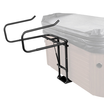 VEVOR Hot Tub Cover Lift, Spa Cover Lift, Υδραυλικό, Ύψος 33,1" - 41,3" Πλάτος 53,1" - 92,5" Ρυθμιζόμενο, Εγκατεστημένο από κάτω σε μία πλευρά, Κατάλληλο για διάφορα μεγέθη υδρομασάζ, Spa