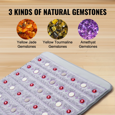 VEVOR Μαξιλαράκι θέρμανσης υπερύθρων 60"x24" Αμέθυστος με θερμοκρασία 103-159℉