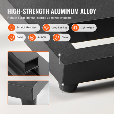 Πεντάλ κιθάρας VEVOR, 20&#039;&#039; x 11&#039;&#039;, κράμα αλουμινίου 2,2 lbs Super Light Guitar Effects Pedalboard, με τσάντα μεταφοράς Velcro Fixed Strap Shoulder Strap Rolling Strap, Φιλοξενεί 10-12 πετάλια κιθάρας