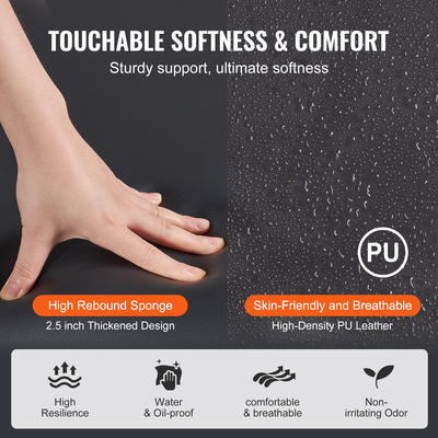 Επαγγελματικό πλατύ τραπέζι μασάζ VEVOR 30" W, πτυσσόμενο τραπέζι μασάζ βαρέως τύπου, κρεβάτι τατουάζ προσώπου 8 επιπέδων ρυθμιζόμενου ύψους, φορητό τραπέζι σπα με προσκέφαλο, παλέτα χεριών & τσάντα μεταφοράς, 750LBS