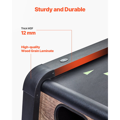 VEVOR 9 ft Roll & Score Arcade Τραπέζι παιχνιδιών Ηλεκτρονικός σκόρερ Αίθουσα παιχνιδιών 4 μπάλες