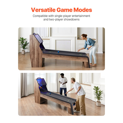 VEVOR 9 ft Roll & Score Arcade Τραπέζι παιχνιδιών Ηλεκτρονικός σκόρερ Αίθουσα παιχνιδιών 4 μπάλες