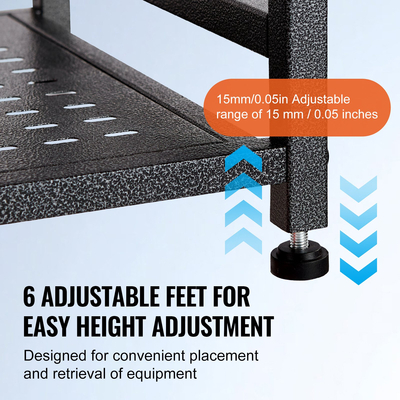 VEVOR Golf Storage Garage Organizer 2 Βάση για τσάντες γκολφ Club Rack Ball Cart